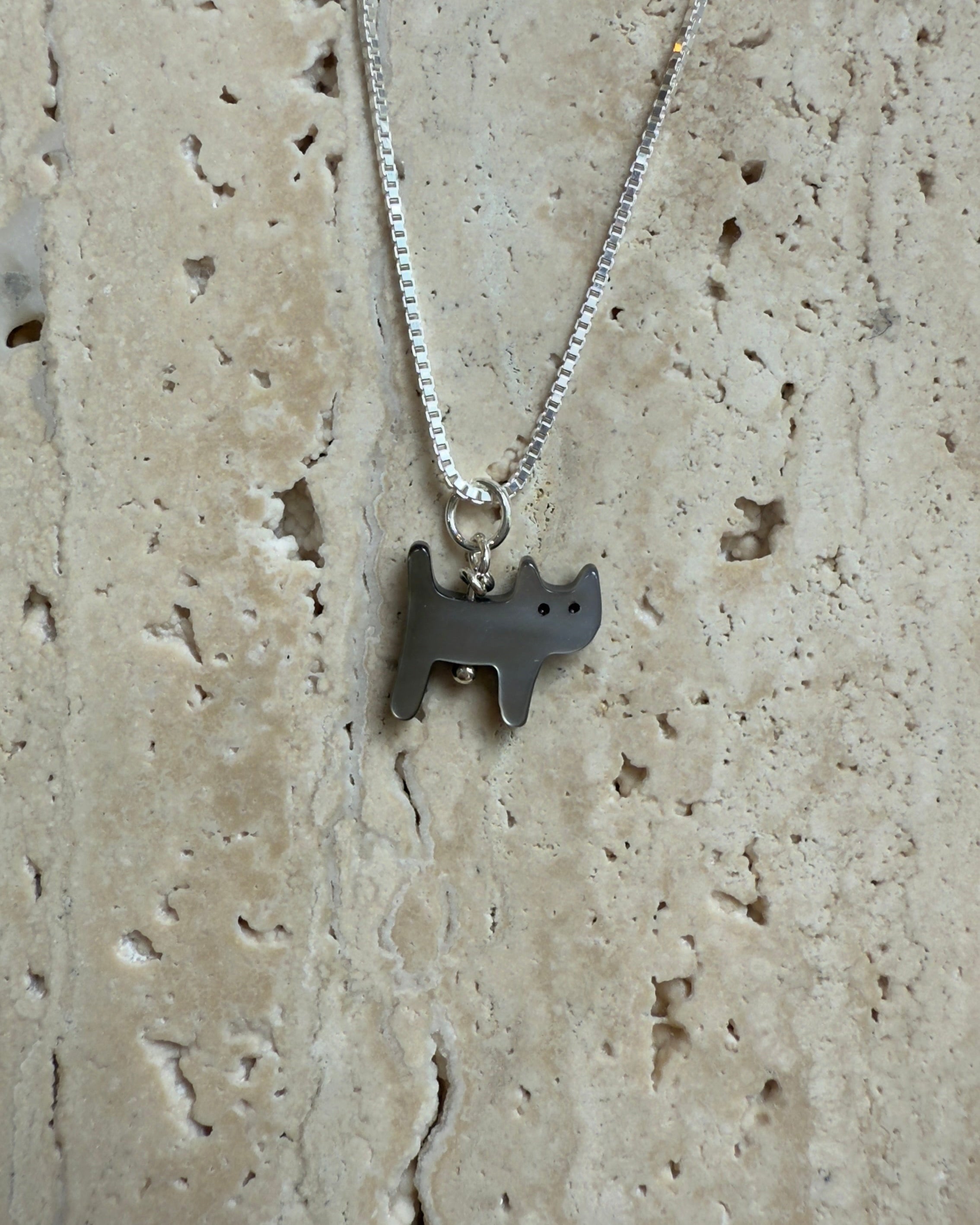 Colar Misadorea Gatinho Preto