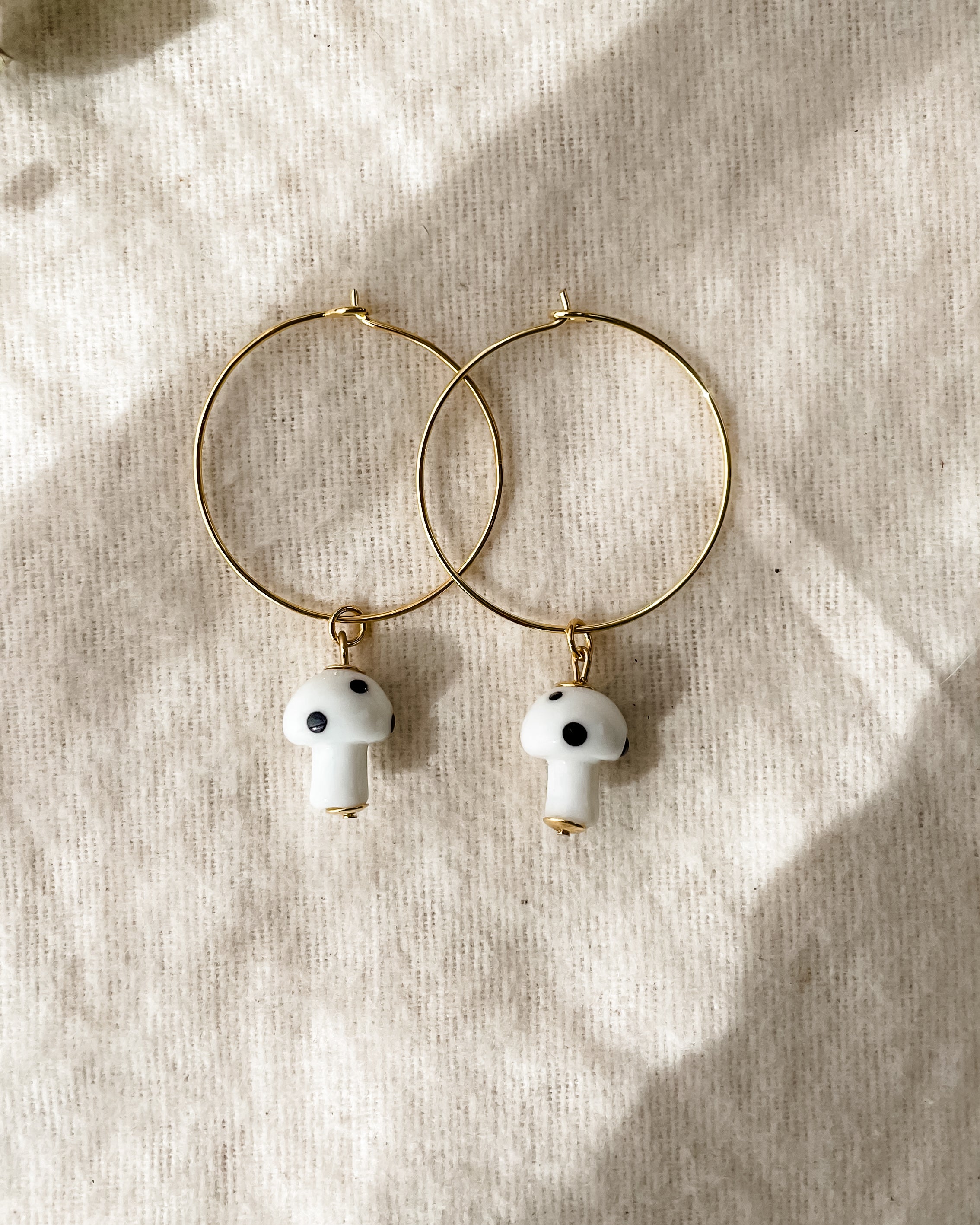 Brincos Misa Cogumelo