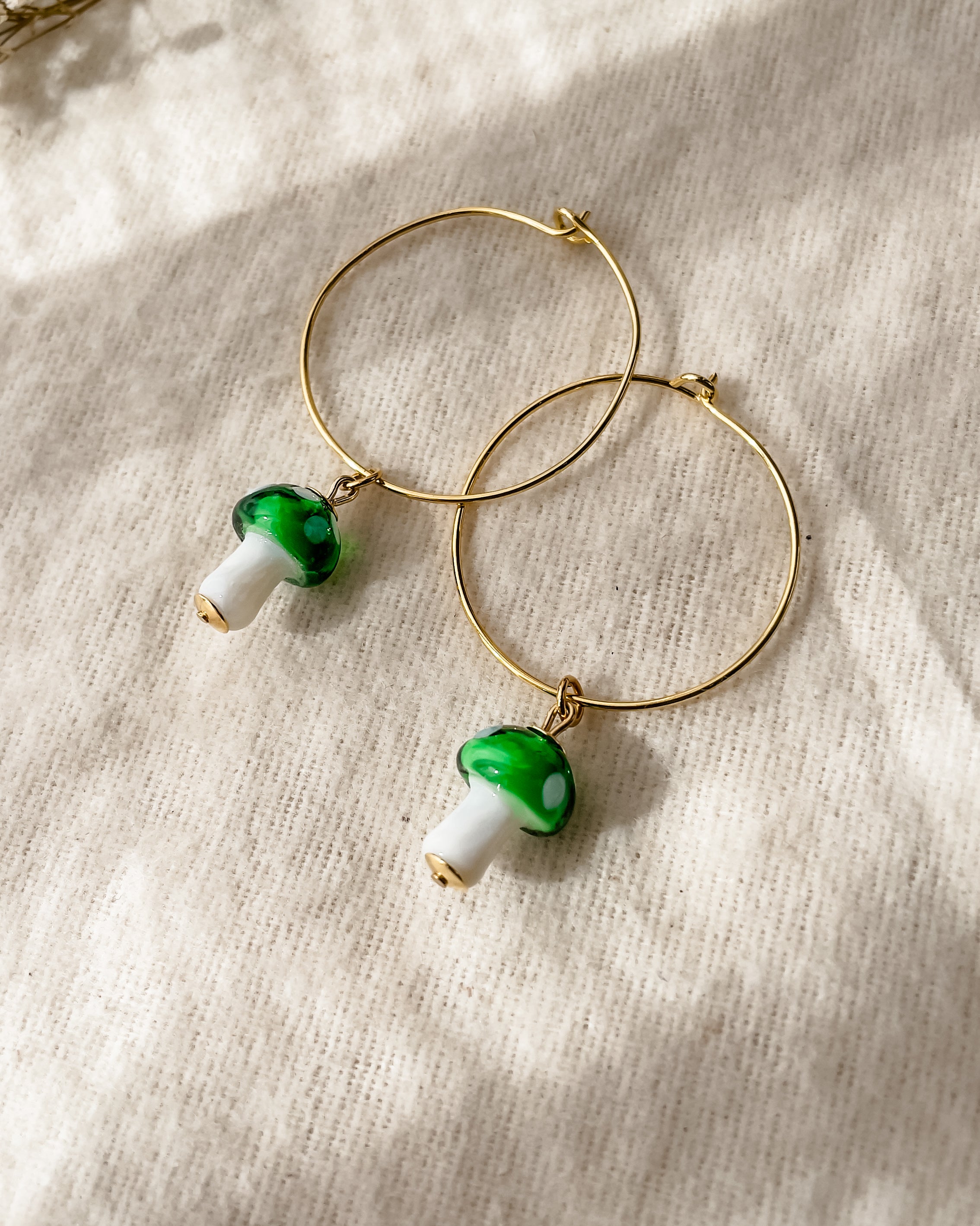 Brincos Misa Cogumelo