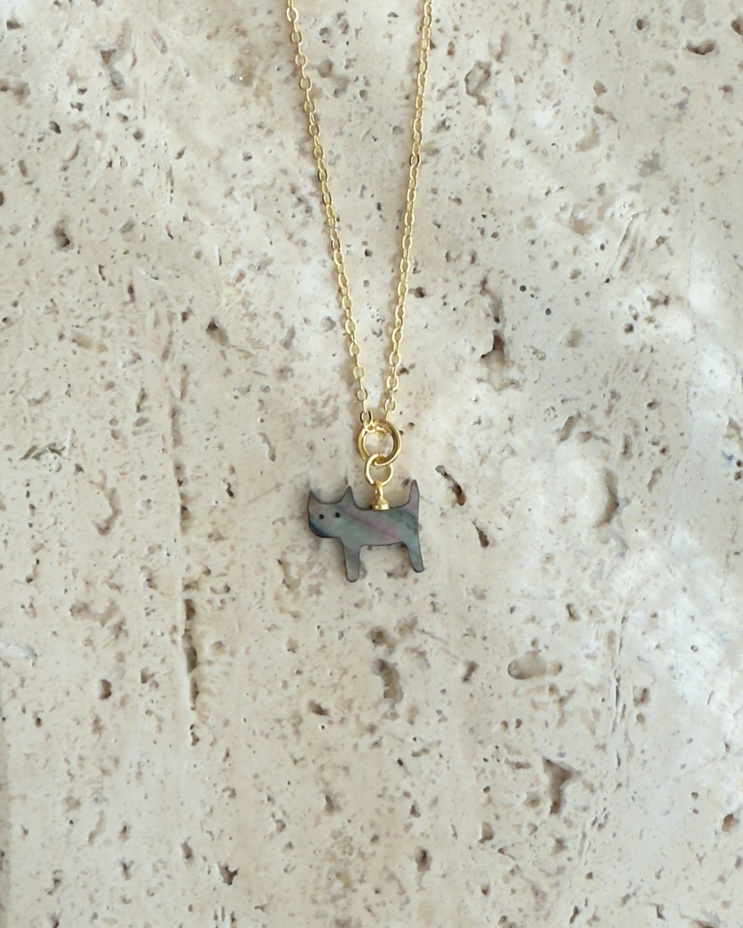 Colar Misadorea Gatinho Preto