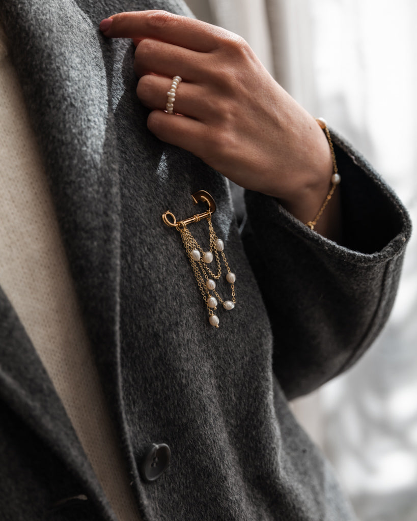 Broche Petit - Ouro