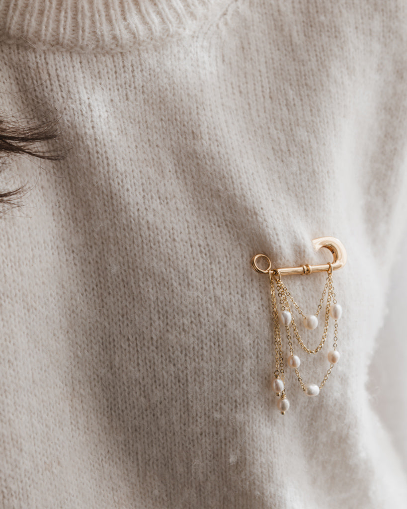 Broche Petit - Ouro