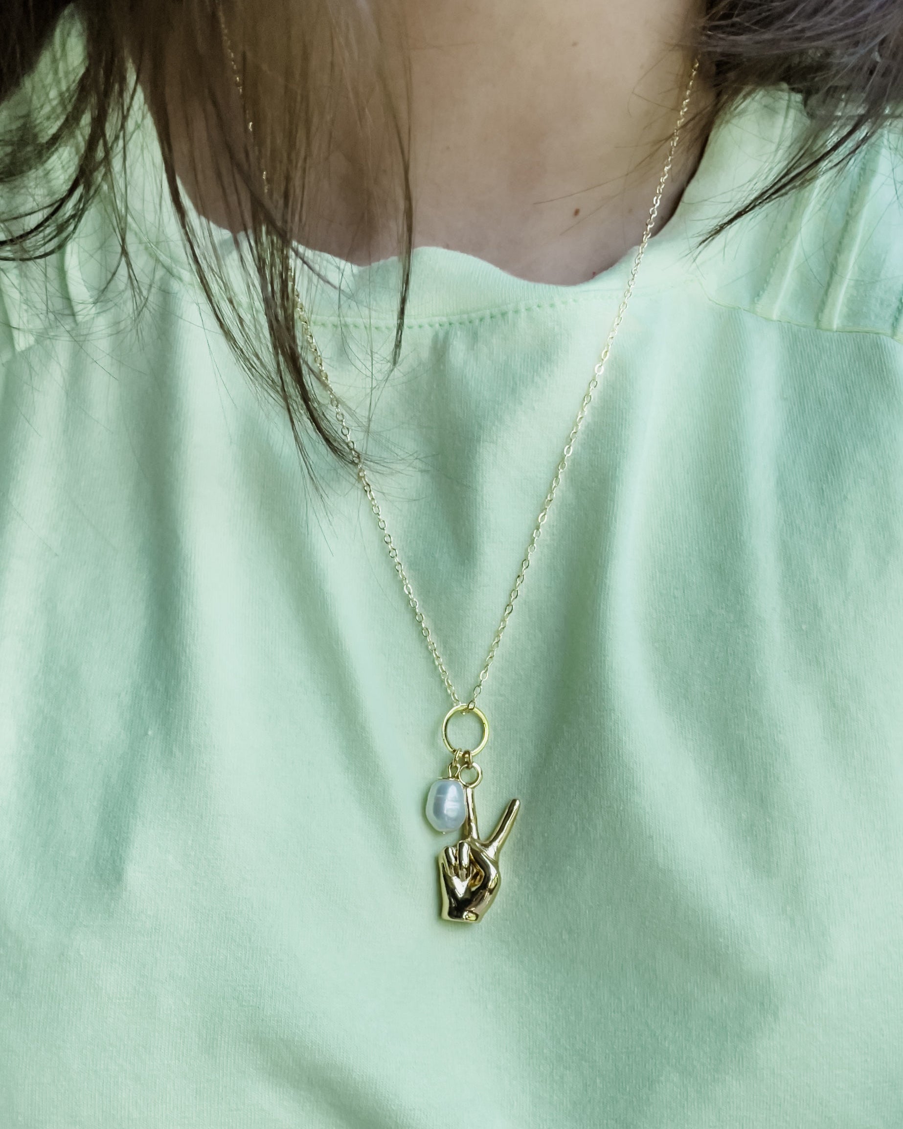 Colar Misadorea Paz e Amor