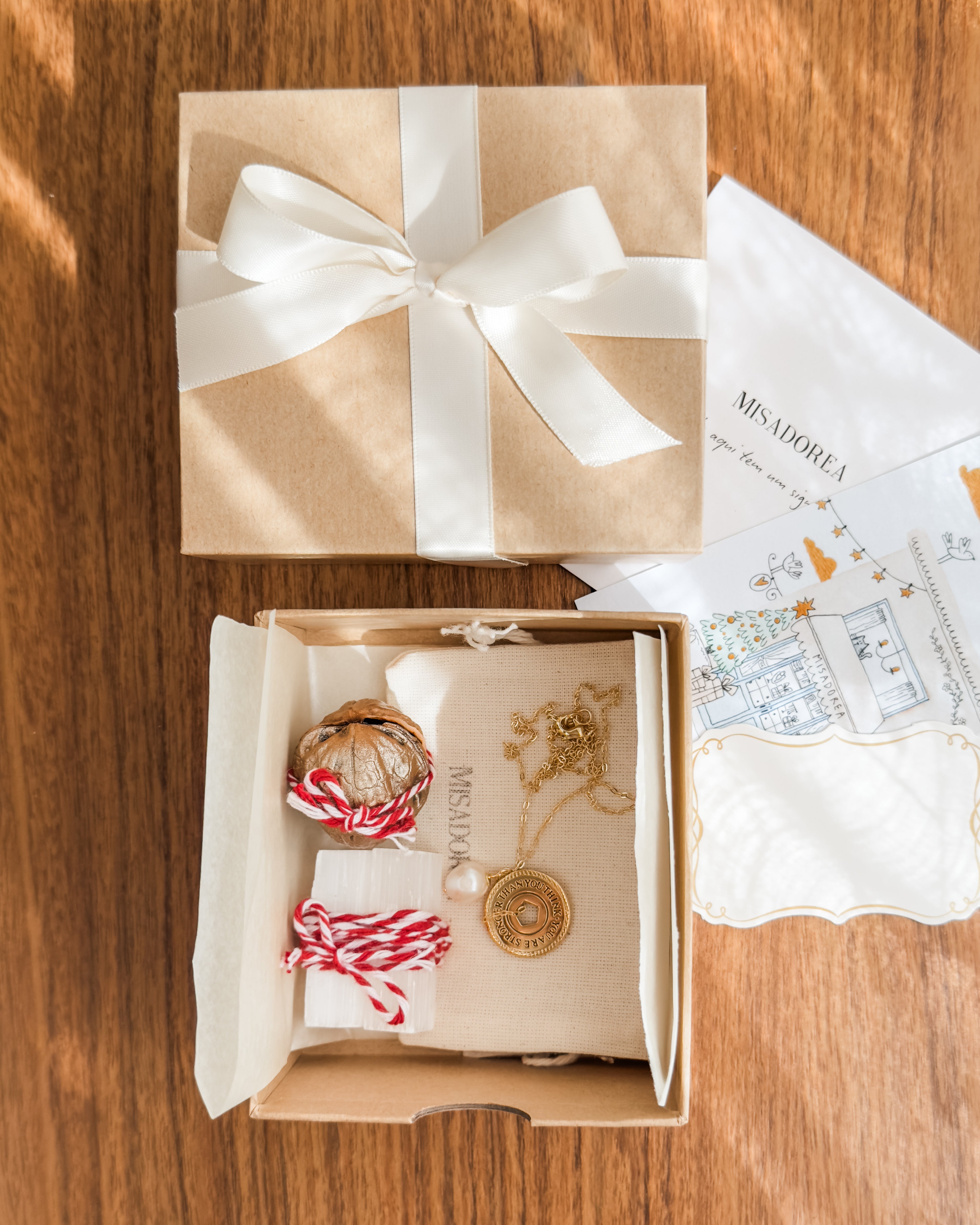 Kit Presente Colar Misadorea Stronger - Mais forte do que imagina