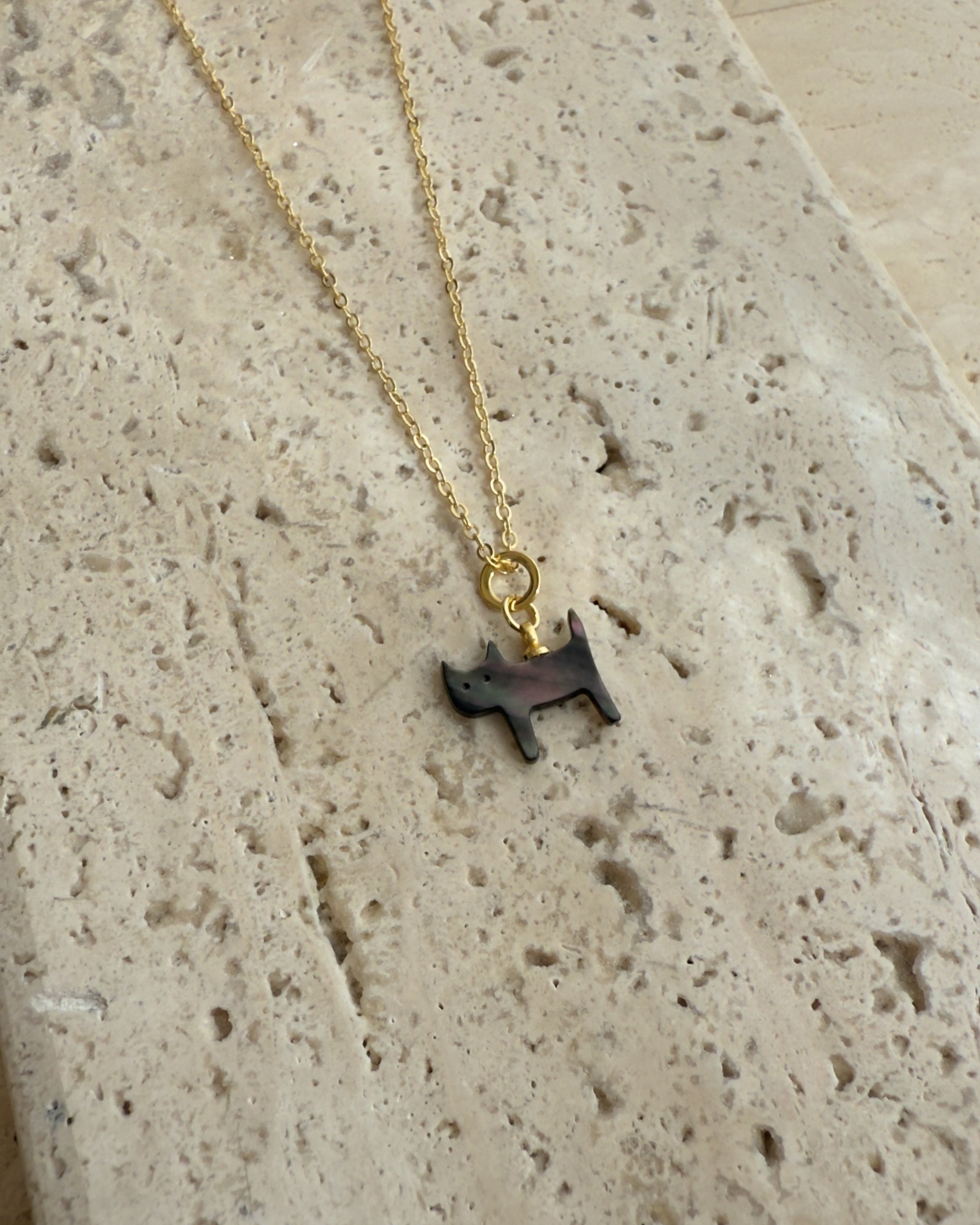 Colar Misadorea Gatinho Preto