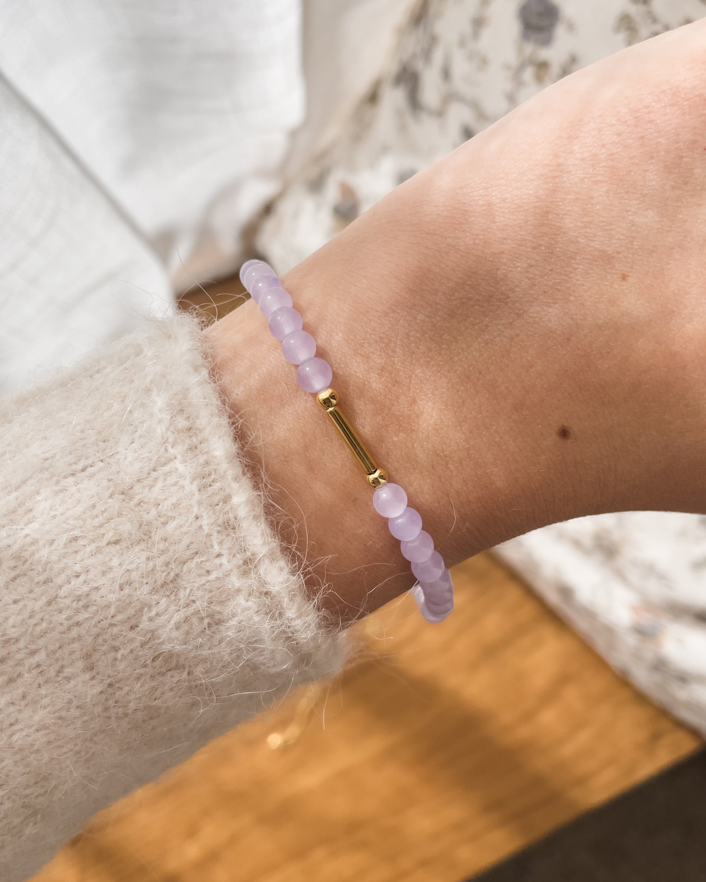 Pulseira Lavanda - Sorte & Tranquilidade