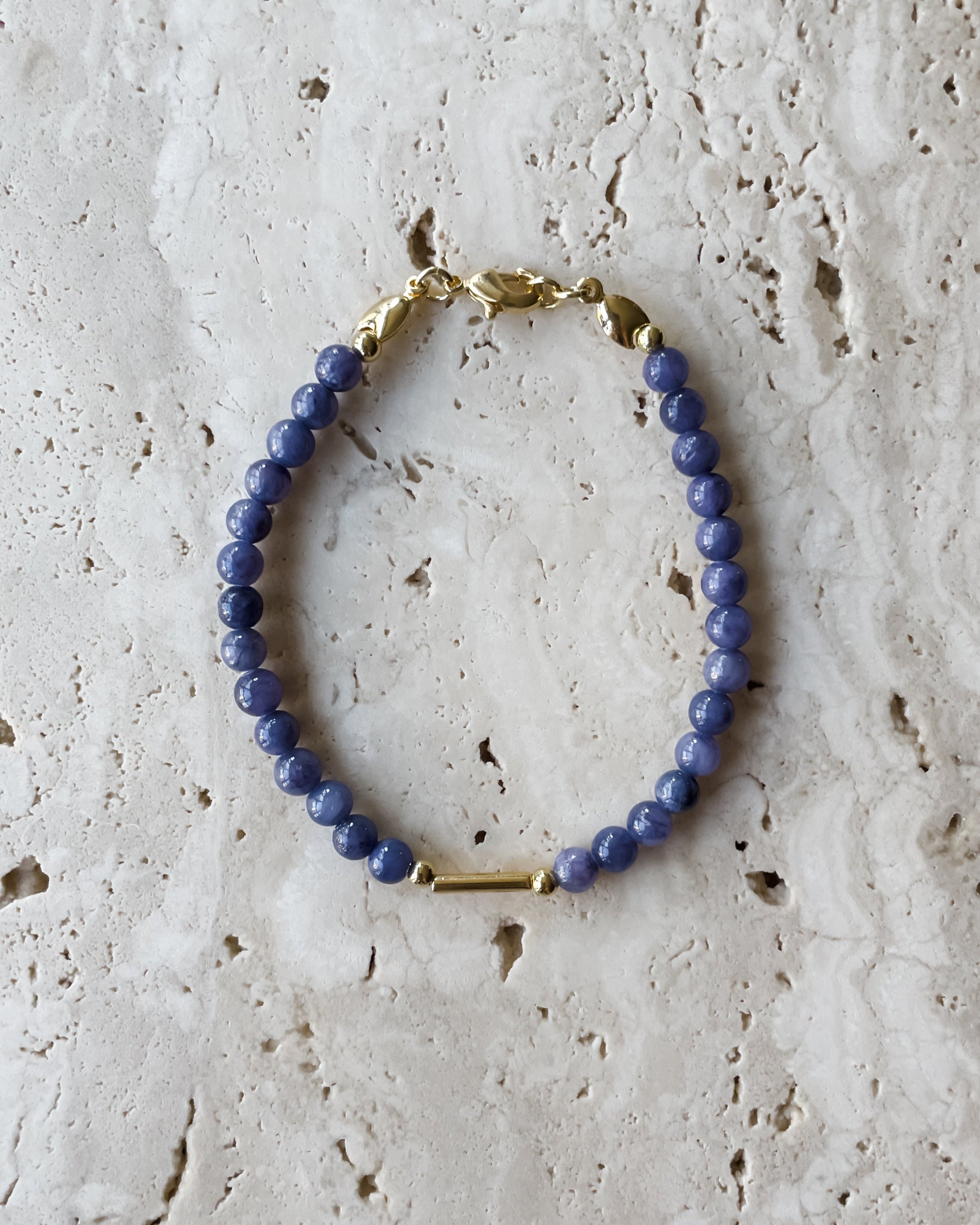 Pulseira Quartzo Azul - Paz