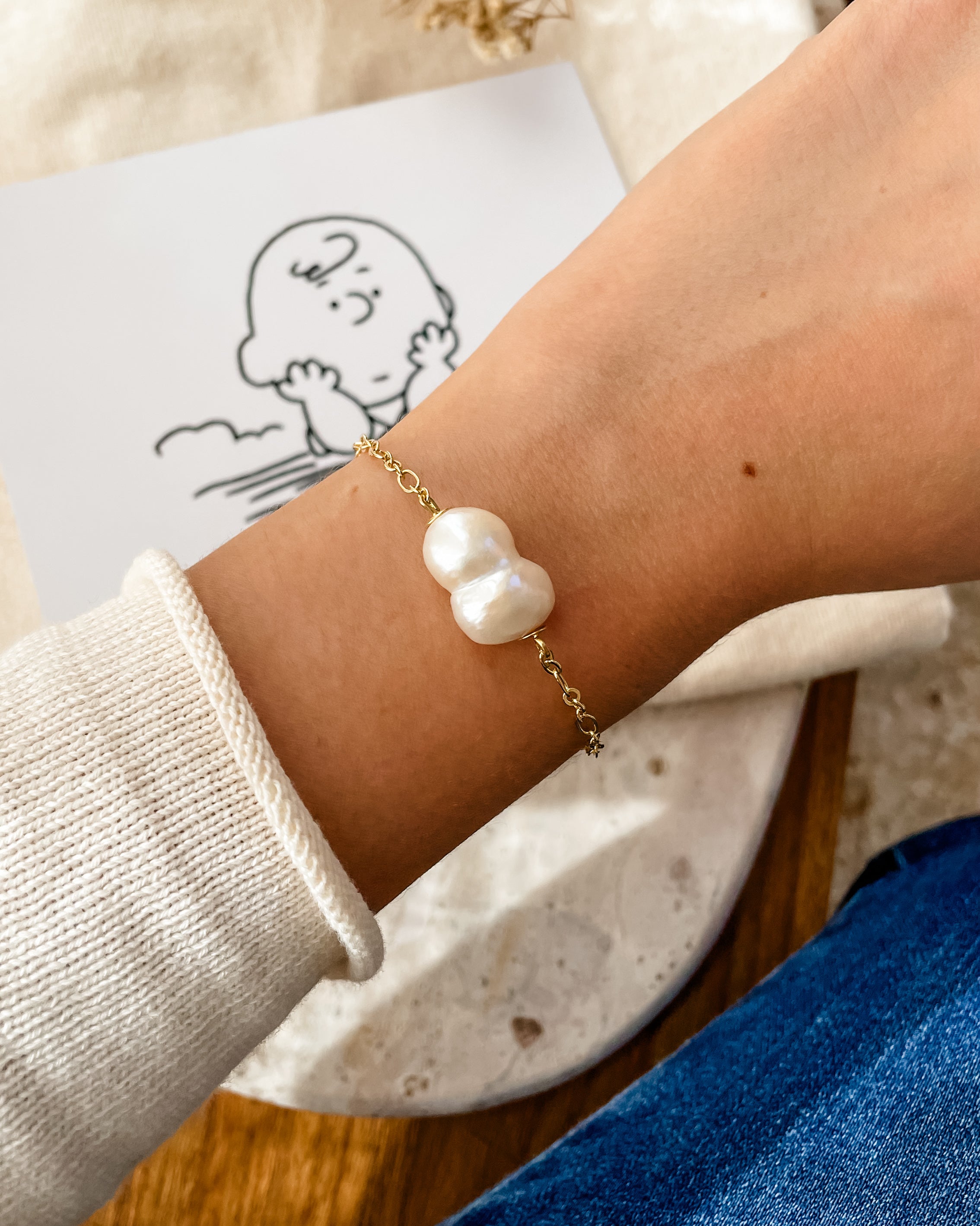 Pulseira Misa Peanuts Love